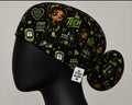 Green tech scrub cap